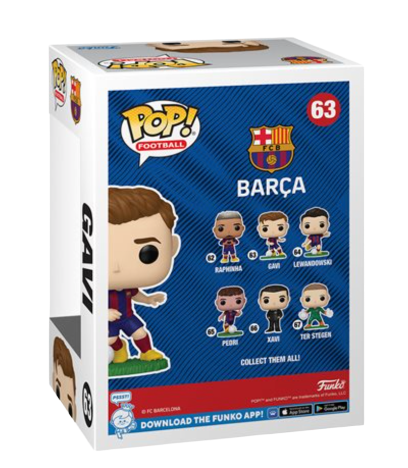Football Barcelona Gavi Funko Pop! Vinyl Figure #63
