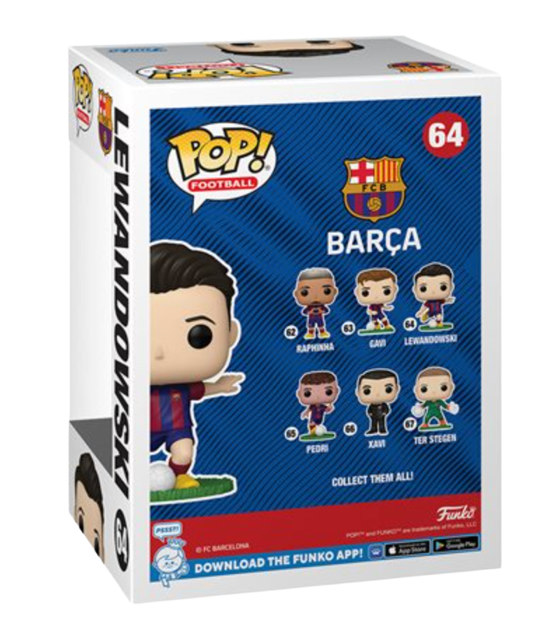 Football Barcelona Lewandowski Funko Pop! Vinyl Figure #64