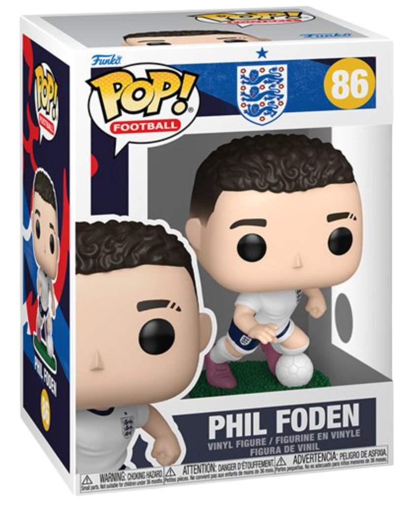 Football World Cup 2026 England Phil Foden Funko Pop! Vinyl Figure #86