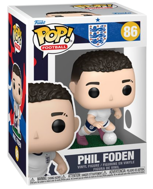 Football World Cup 2026 England Phil Foden Funko Pop! Vinyl Figure #86