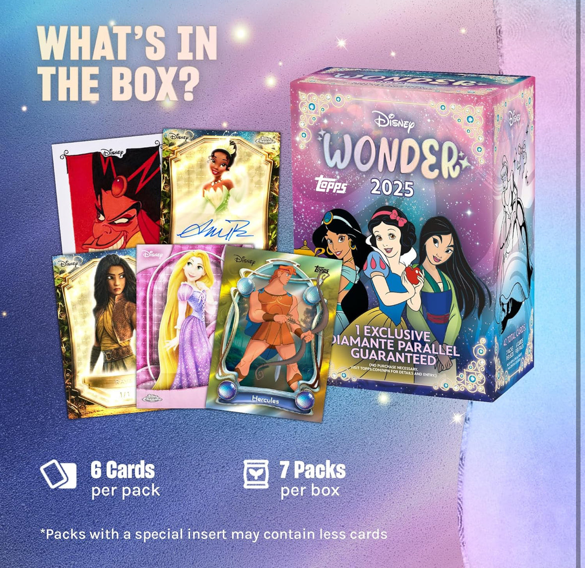 2025 Topps Disney Wonder Blaster Box