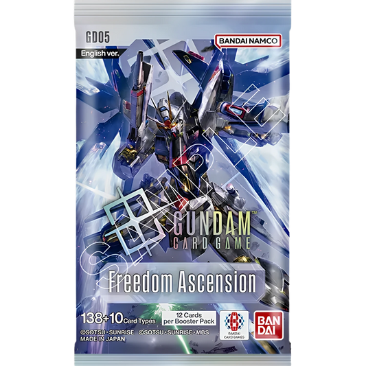 Gundam Card Game Freedom Ascension Sleeved Booster Pack (GD05)