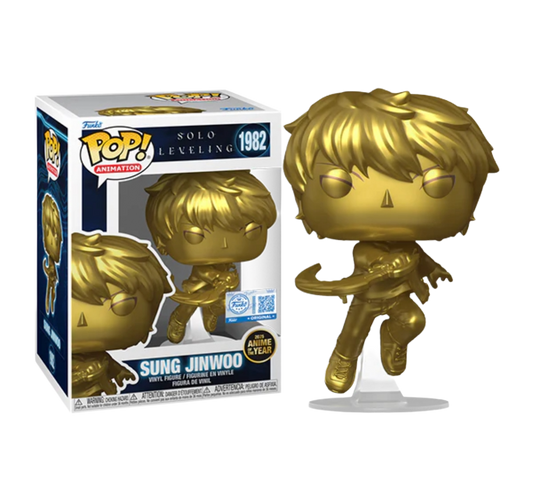 Funko Pop! Animation Solo Leveling Sung Jinwoo (Gold) Funko Exclusive
#1982 Anime of the Year (Ready to Ship)