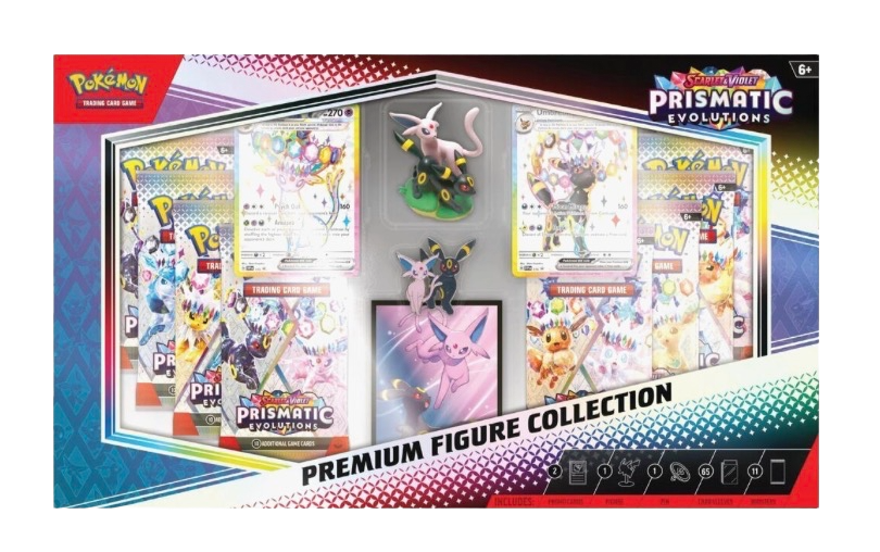 Pokémon Prismatic Evolutions Premium Figure Collection