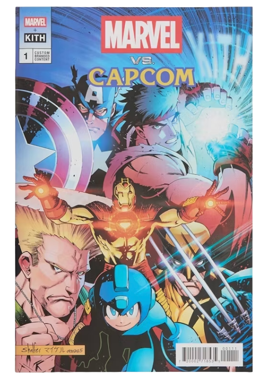 Kith x Marvel vs Capcom Comic Book
