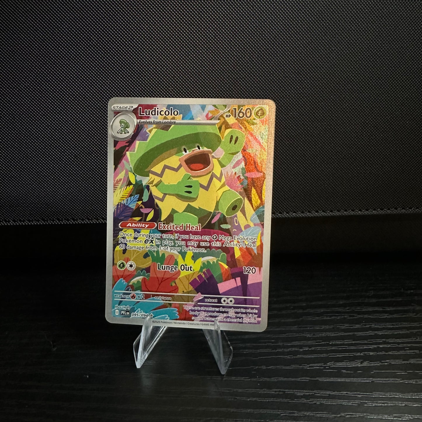 Ludicolo - 095/094 - ME02: Phantasmal Flames (PFL) (Near Mint)