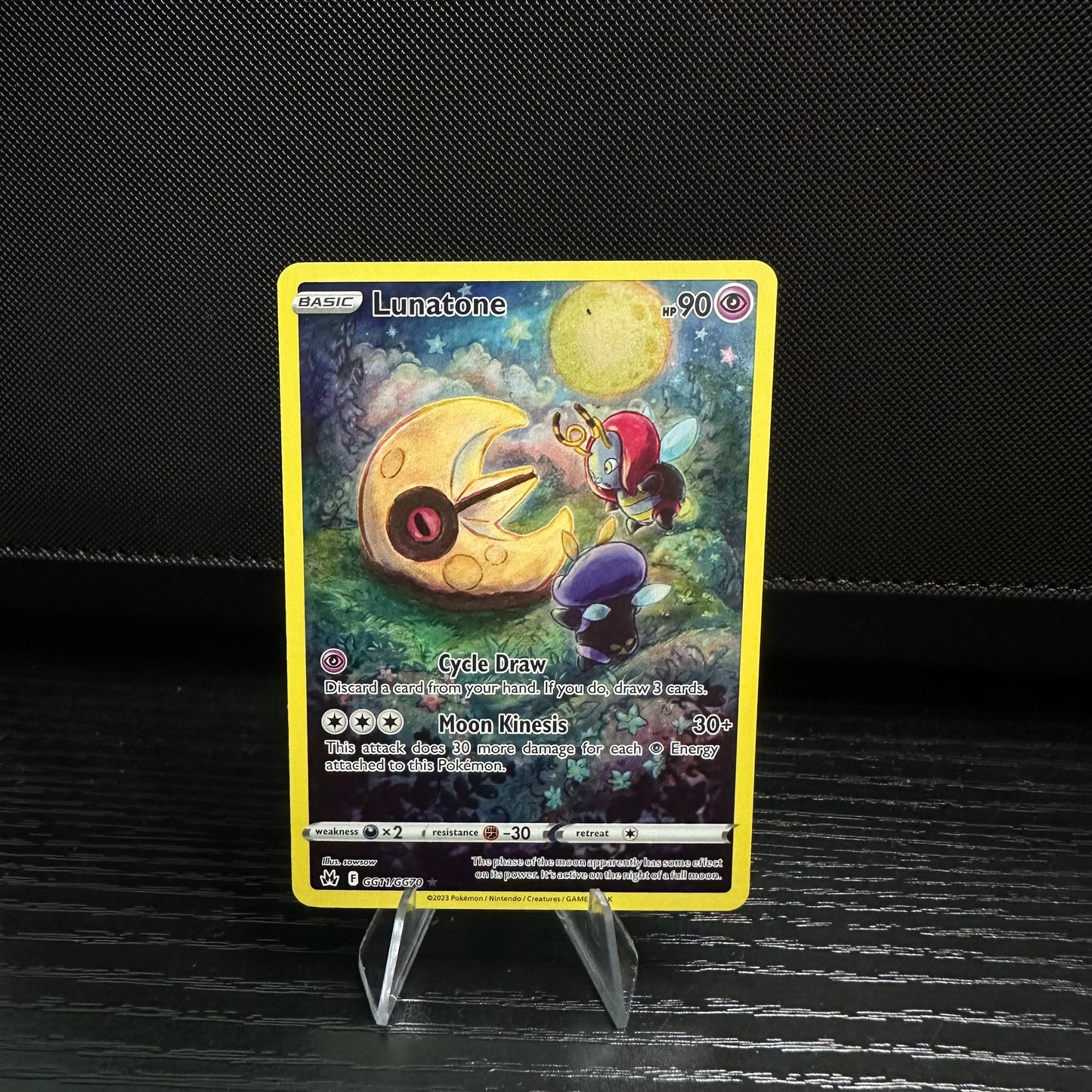 Lunatone - Crown Zenith: Galarian Gallery (CRZ:GG) (Near Mint)