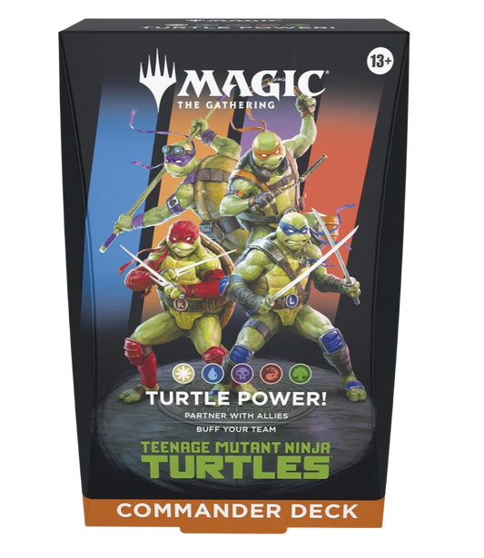 Magic The Gathering Teenage Mutant Ninja Turtles Commander Deck Turtle Power!