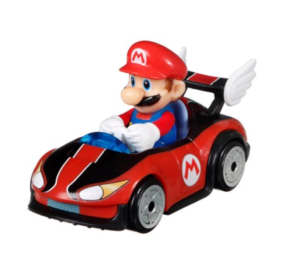 Mario Kart Hot Wheels 2025 Mix 3 Vehicle 4-Pack
