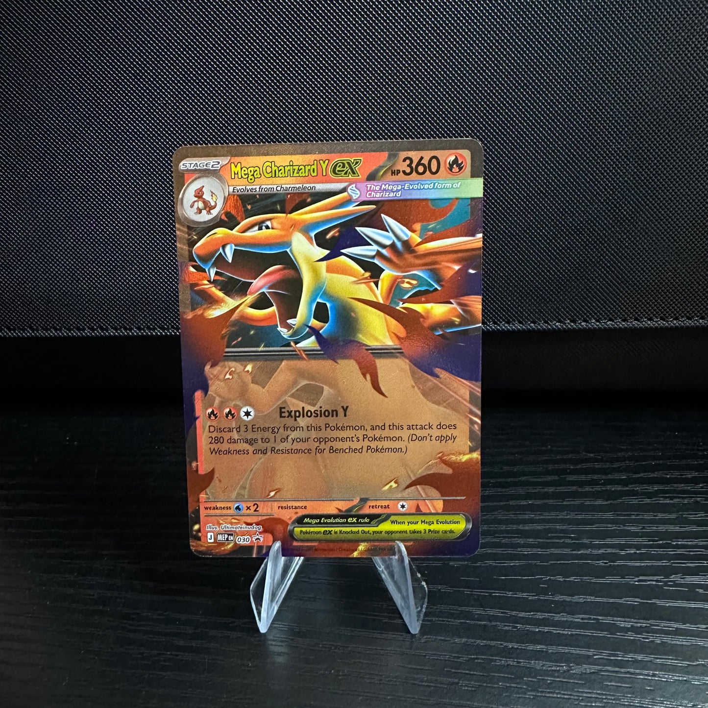 Mega Charizard Y ex - 030 - ME: Mega Evolution Promo (MEP) (Near Mint)
