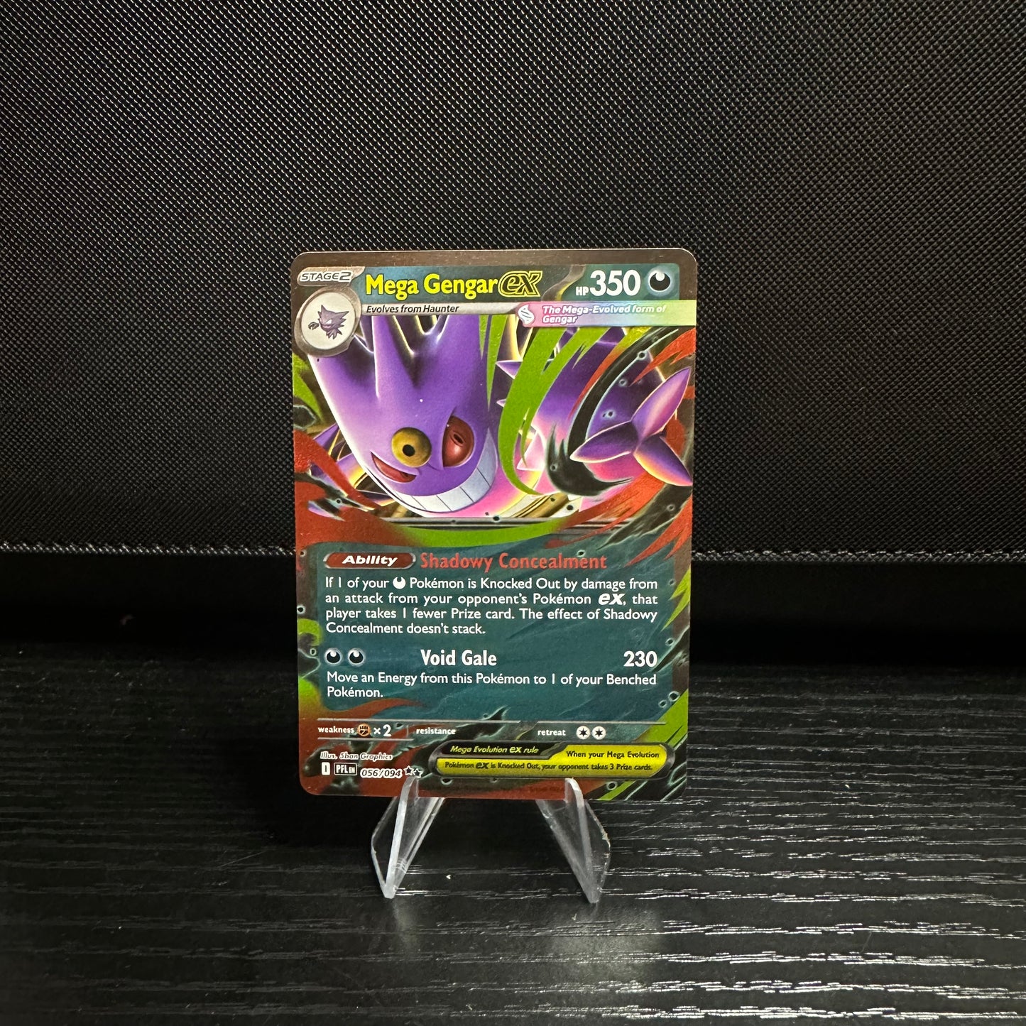 Mega Gengar ex - ME02: Phantasmal Flames (PFL) (Near Mint)