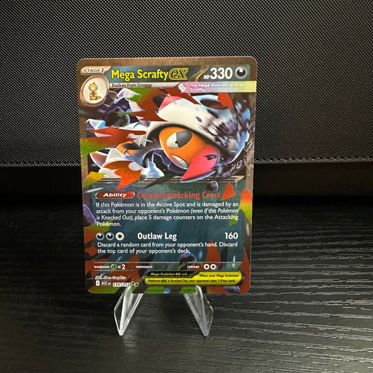 Mega Scrafty ex - 135/217 - ME: Ascended Heroes (ASC) (Near Mint)