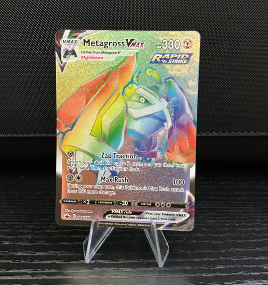 Metagross VMAX (Secret) - SWSH06: Chilling Reign (SWSH06) (Near MInt)