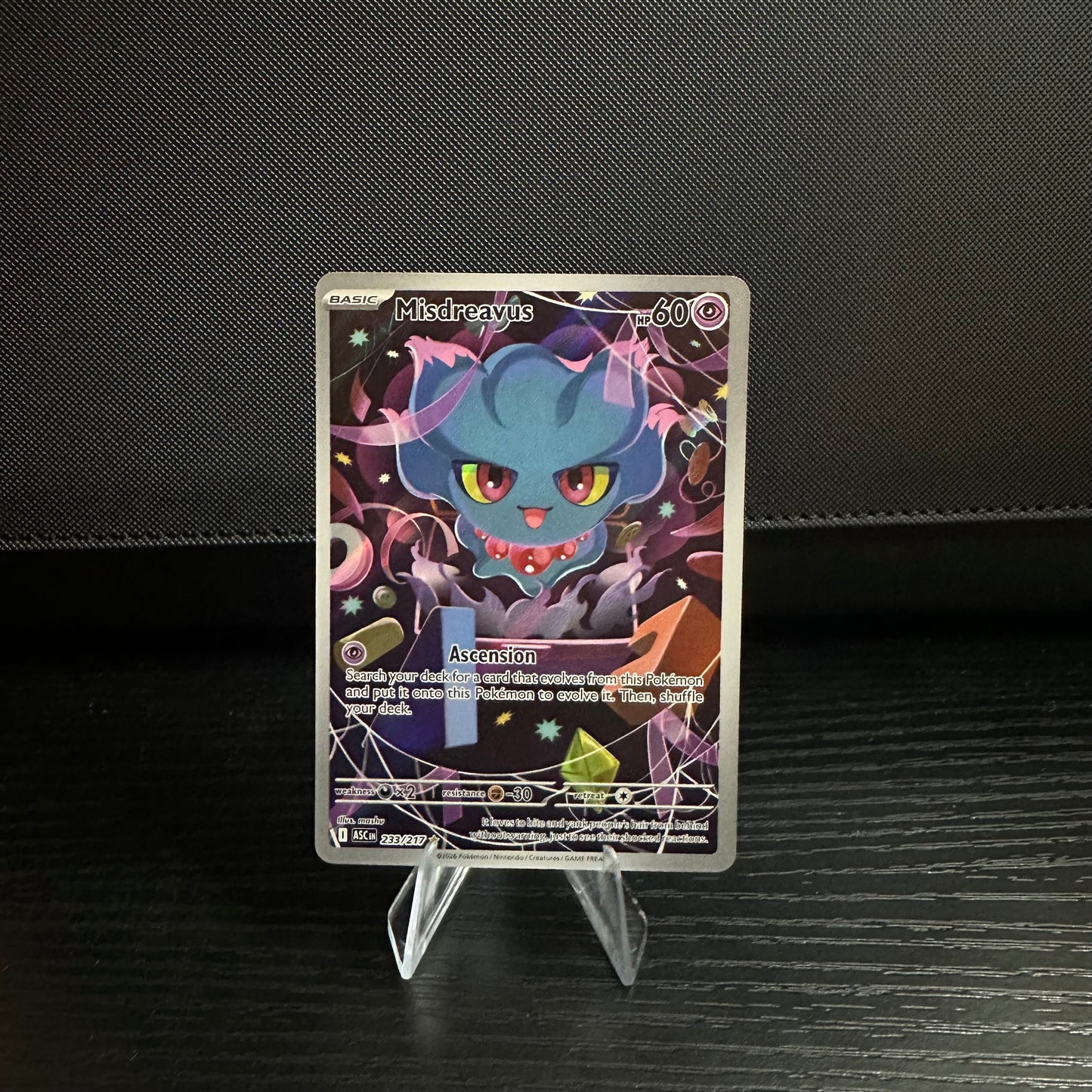 Misdreavus - 233/217 - ME: Ascended Heroes (ASC) (Near Mint)