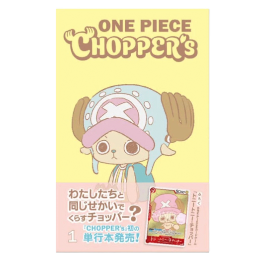 One Piece Choppers 1 Full-Color Book with EBO2-003 Chopper Promo Card