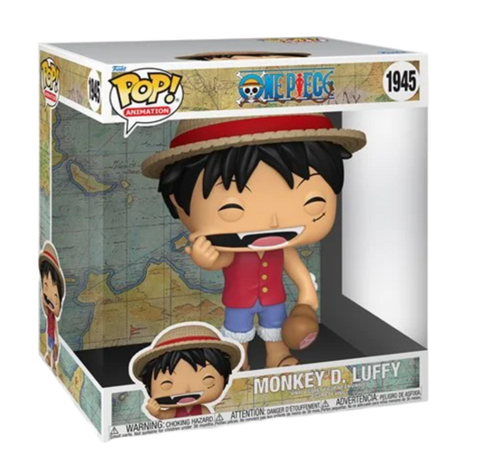 One Piece Monkey D. Luffy with Meat Jumbo 10-Inch Funko Pop! Vinyl Figure #1945