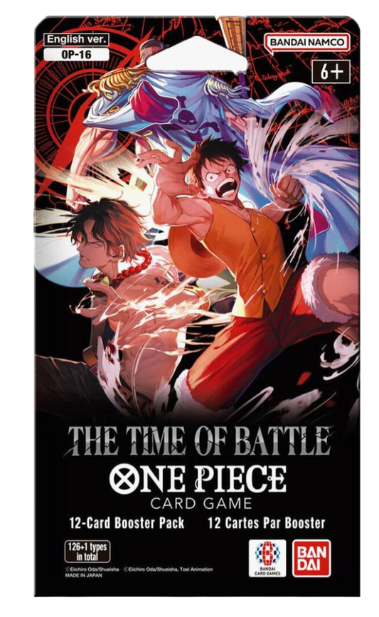 One Piece The Time of Battle Sleeved Booster Pack (OP16)