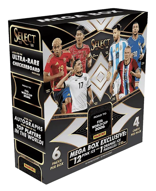 Panini Select 2026 Select Road to FIFA World Cup Mega Box