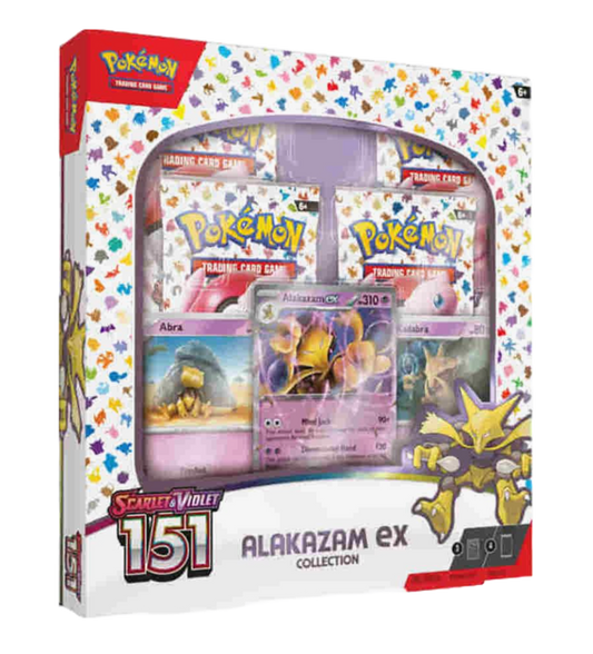Pokémon 151 Alakazam ex Collection