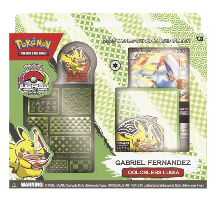 Pokémon 2023 World Championship Deck: Gabriel Fernandez (Colorless Lugia)