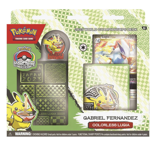 Pokémon 2023 World Championship Deck: Gabriel Fernandez (Colorless Lugia)