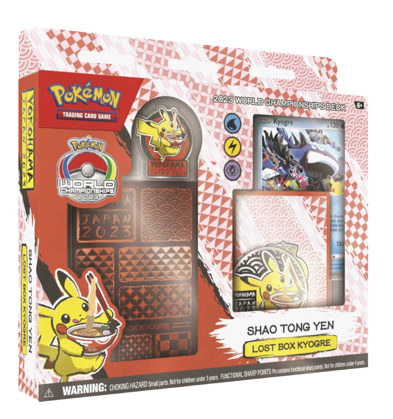 Pokémon 2023 World Championship Deck: Shao Tong Yen (Lost Box Kyogre)