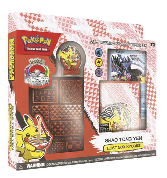Pokémon 2023 World Championship Deck: Shao Tong Yen (Lost Box Kyogre)