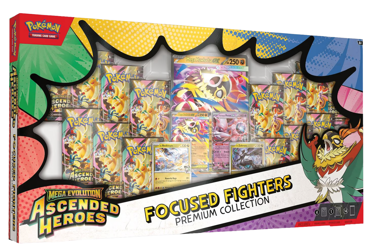 Pokémon Ascended Heroes Focused Fighters Premium Collection