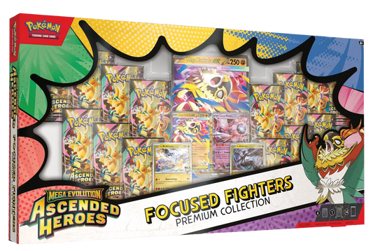 Pokémon Ascended Heroes Focused Fighters Premium Collection