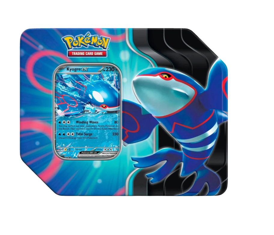 Pokémon Azure Legends Tin - Kyogre ex