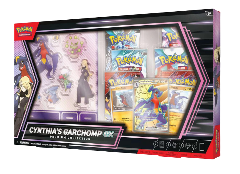 Pokêmon Cynthia's Garchomp ex Premium Collection
