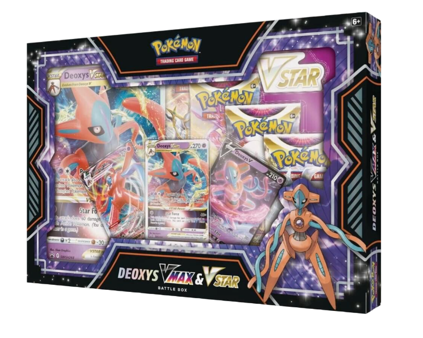 Pokémon Deoxys VMAX & VSTAR Battle Box