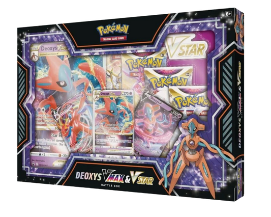 Pokémon Deoxys VMAX & VSTAR Battle Box