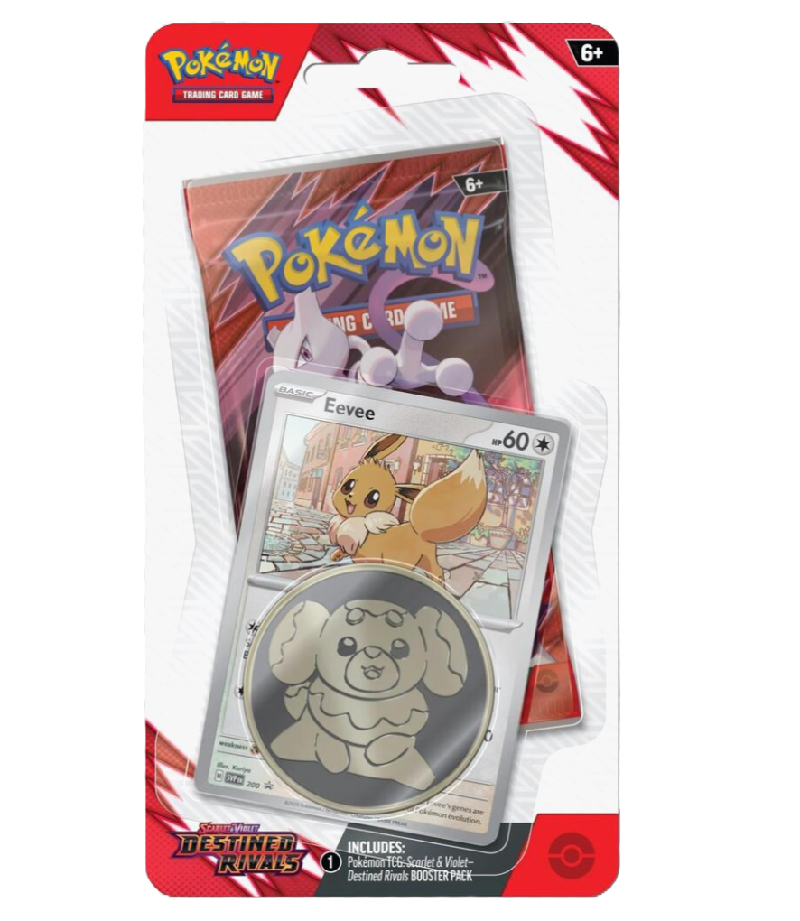 Pokémon Destined Rivals Single Pack Blister (Eevee) – Capsule Collectibles