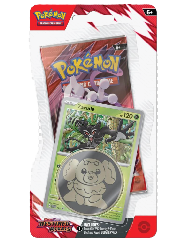 Pokémon Destined Rivals Single Pack Blister (Zarude)