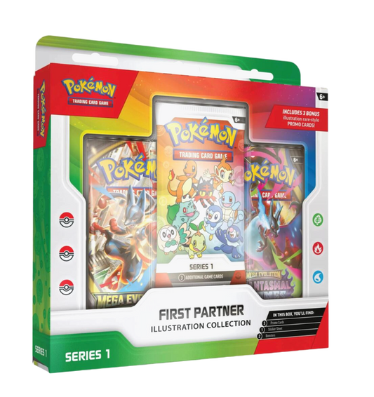 Pokémon First Partner Illustration Collection (Series 1)