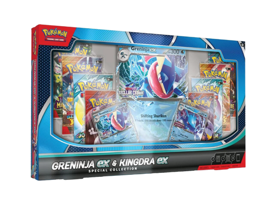 Pokémon Greninja EX & Kingdra EX Special Collection Box