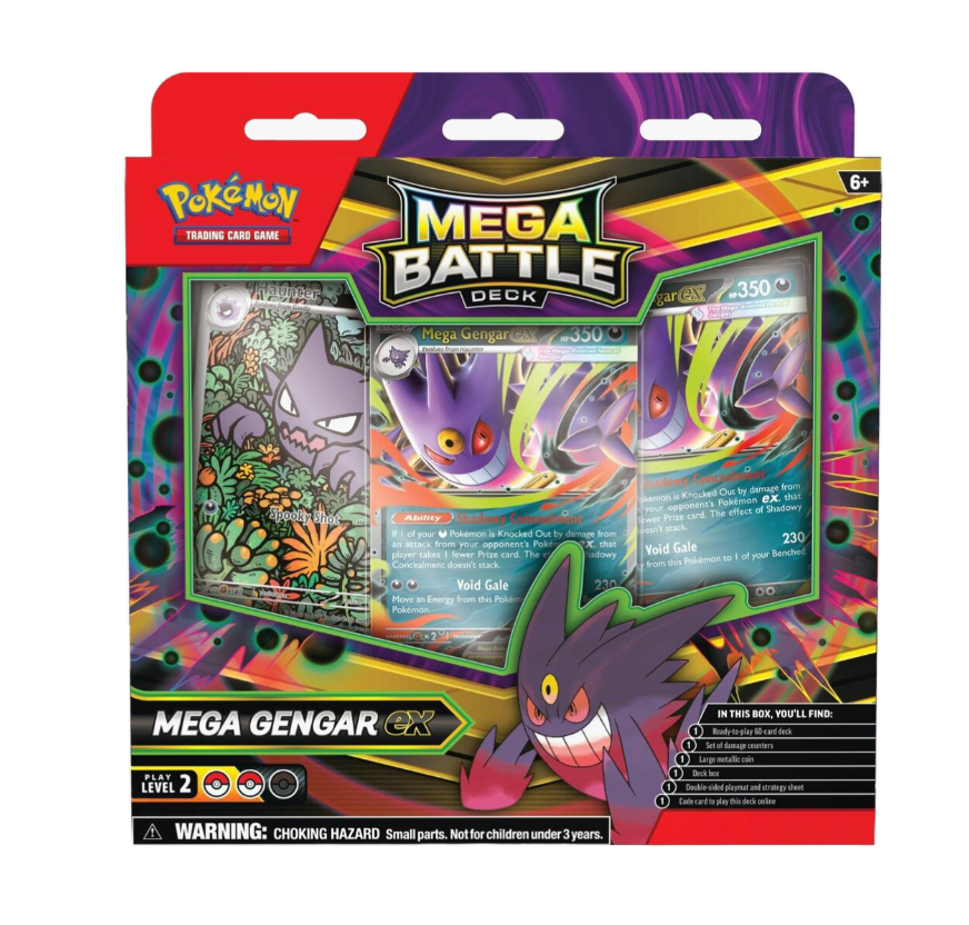 Pokémon Mega Battle Deck (Mega Gengar ex)