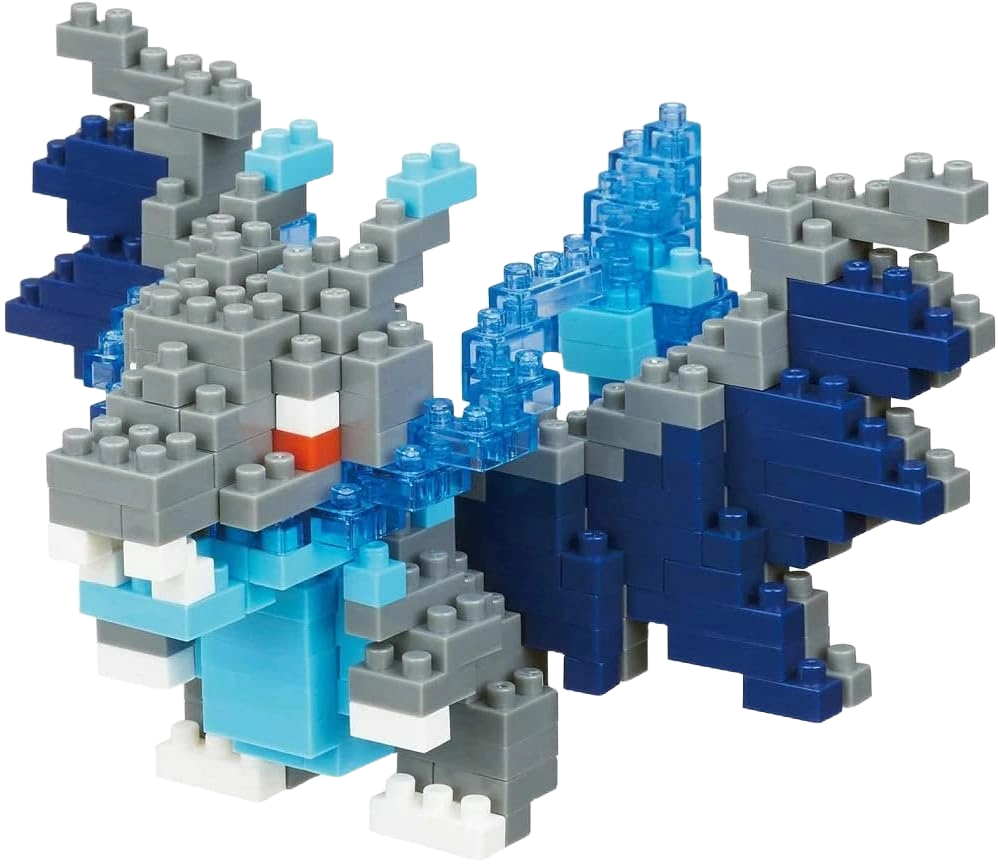 Pokémon Mega Charizard X Nanoblock Constructible Figure