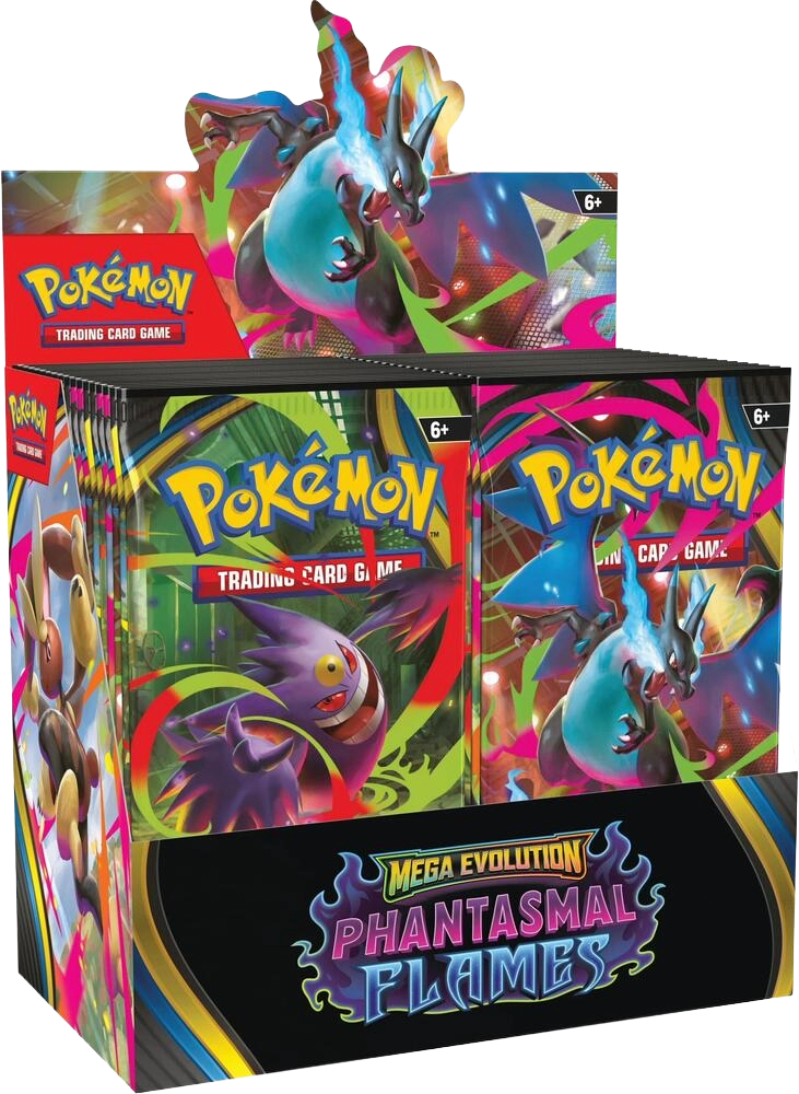 Pokémon Mega Evolution Phantasmal Flames Booster Display Box