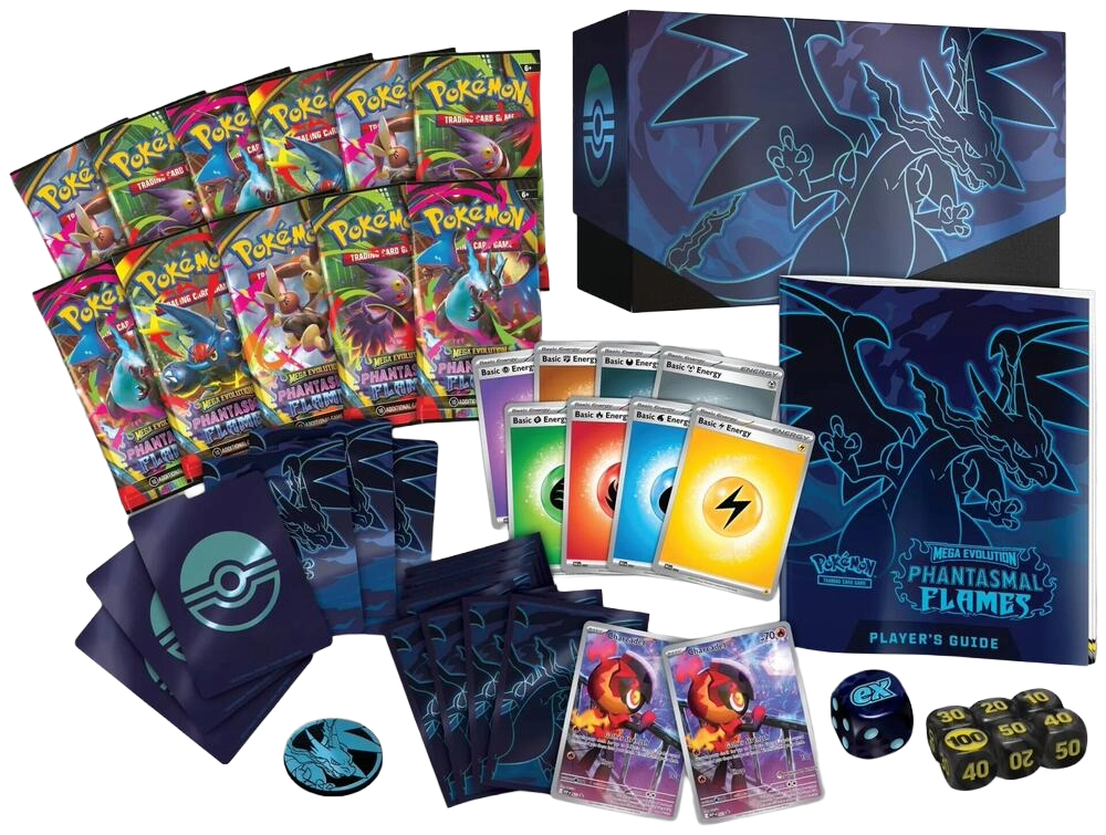 Pokémon Phantasmal Flames Pokemon Center Elite Trainer Box