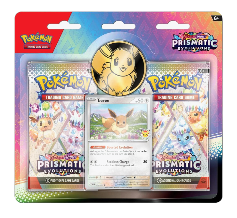 Pokémon Prismatic Evolutions 2-Pack Blister