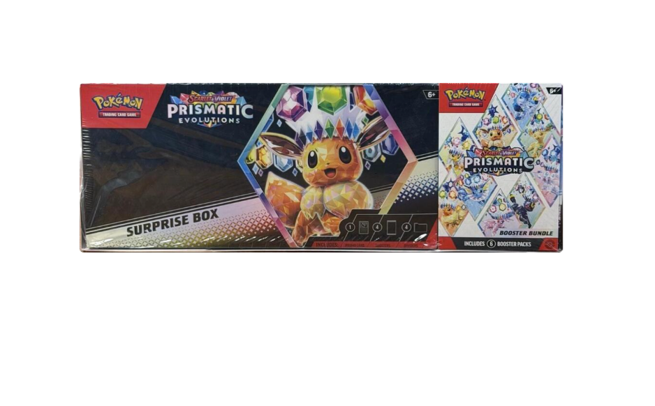 Pokémon Prismatic Evolutions Booster Bundle + Surprise Box Bundle (Sam's Club)