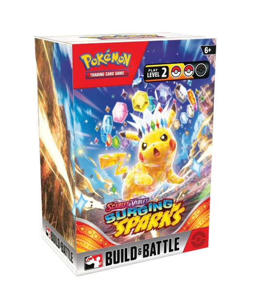 Pokémon Scarlet & Violet-Surging Sparks Build & Battle Box
