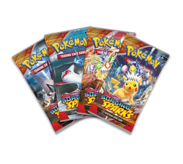 Pokémon Scarlet & Violet-Surging Sparks Build & Battle Box
