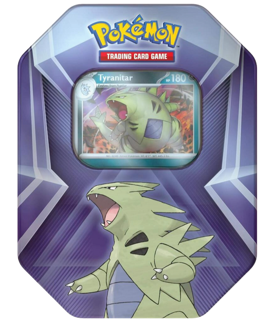 Pokémon Triple Whammy Tin - Tyranitar