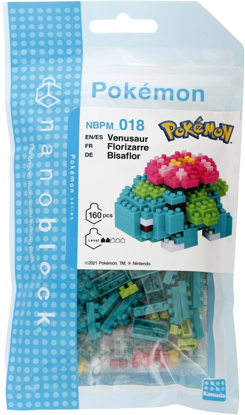 Pokémon Venusaur Nanoblock Constructible Figure