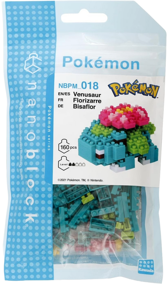 Pokémon Venusaur Nanoblock Constructible Figure