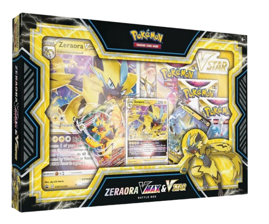 Pokémon Zeraora VMAX & VSTAR Battle Box