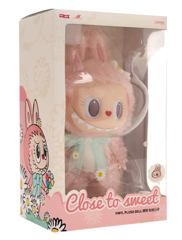 Pop Mart Labubu Mokoko Close to Sweet Vinyl Plush Doll
